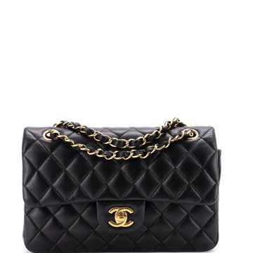 ChanelClassic Double Flap Bag Quilted Lambskin Small | Rebag