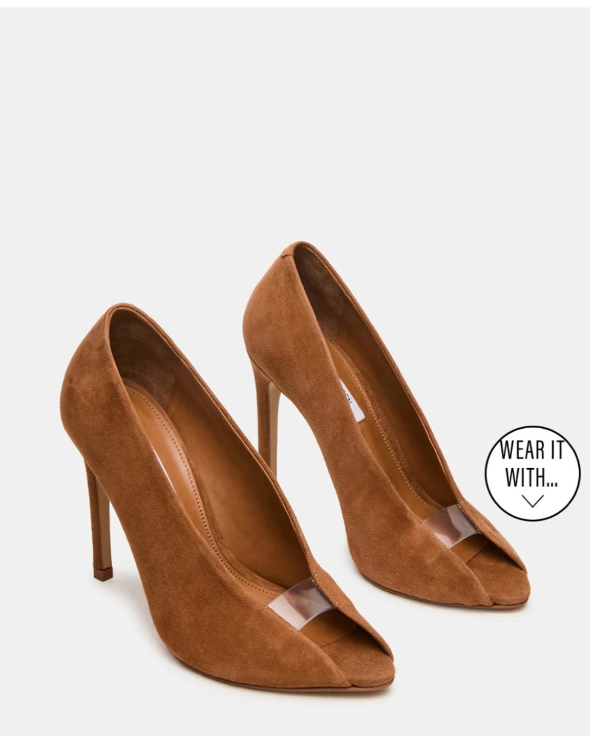 SANTINO CHESTNUT SUEDE heels

#LTKootd