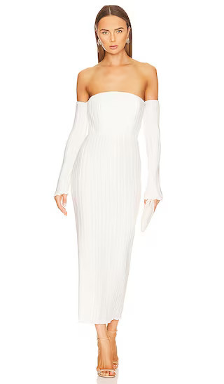 L'IDEE Gatsby Gown in Ivory. - size 12/L | Revolve Clothing (Global)