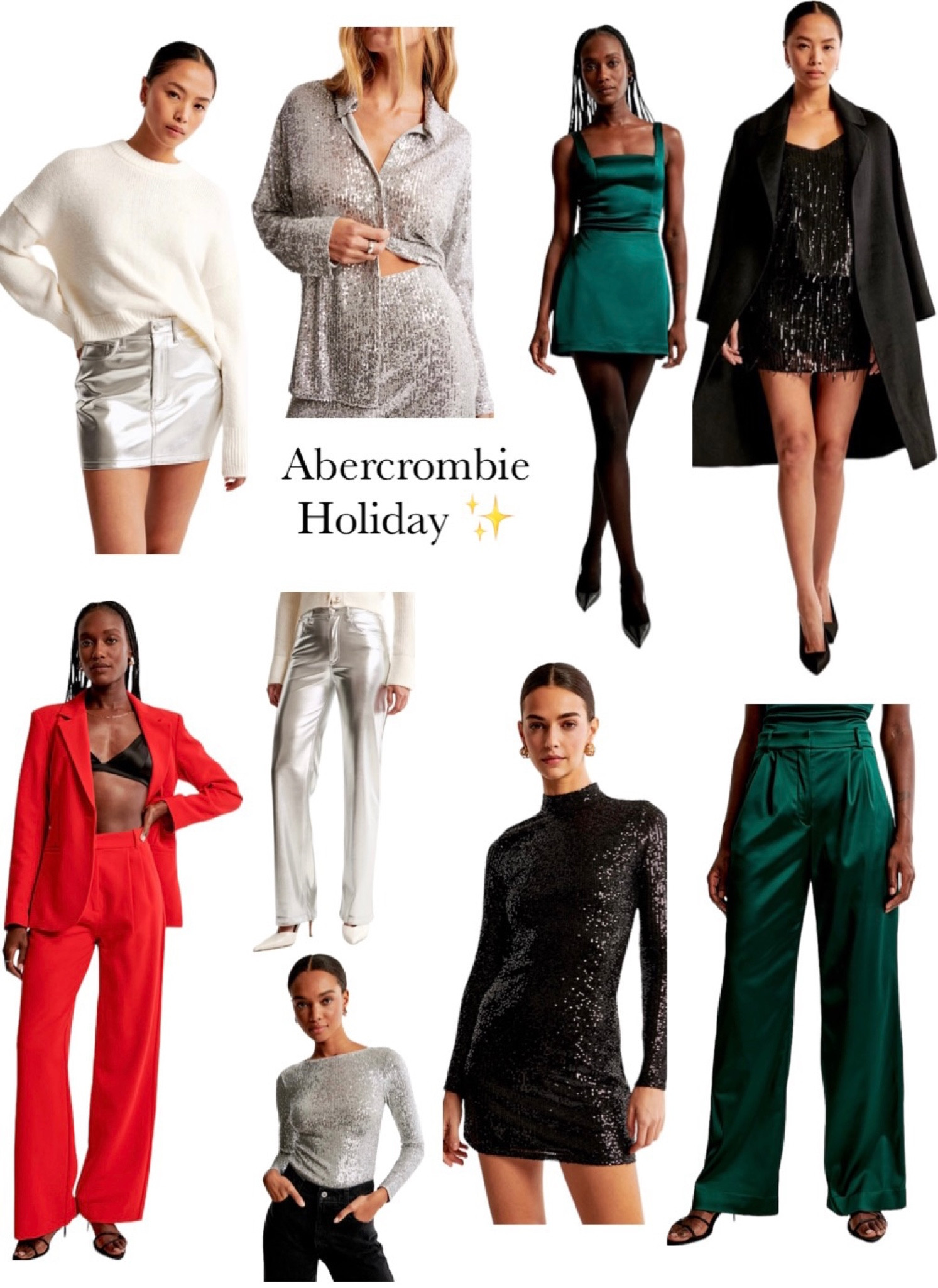 Abercrombie Black Friday sale early access for members - 25% off + an additional 15% off with code: CYBERAF 

holiday outfits, holiday parties, winter outfits, fall outfits, sequin outfits 

#LTKHoliday #LTKCyberWeek #LTKparties