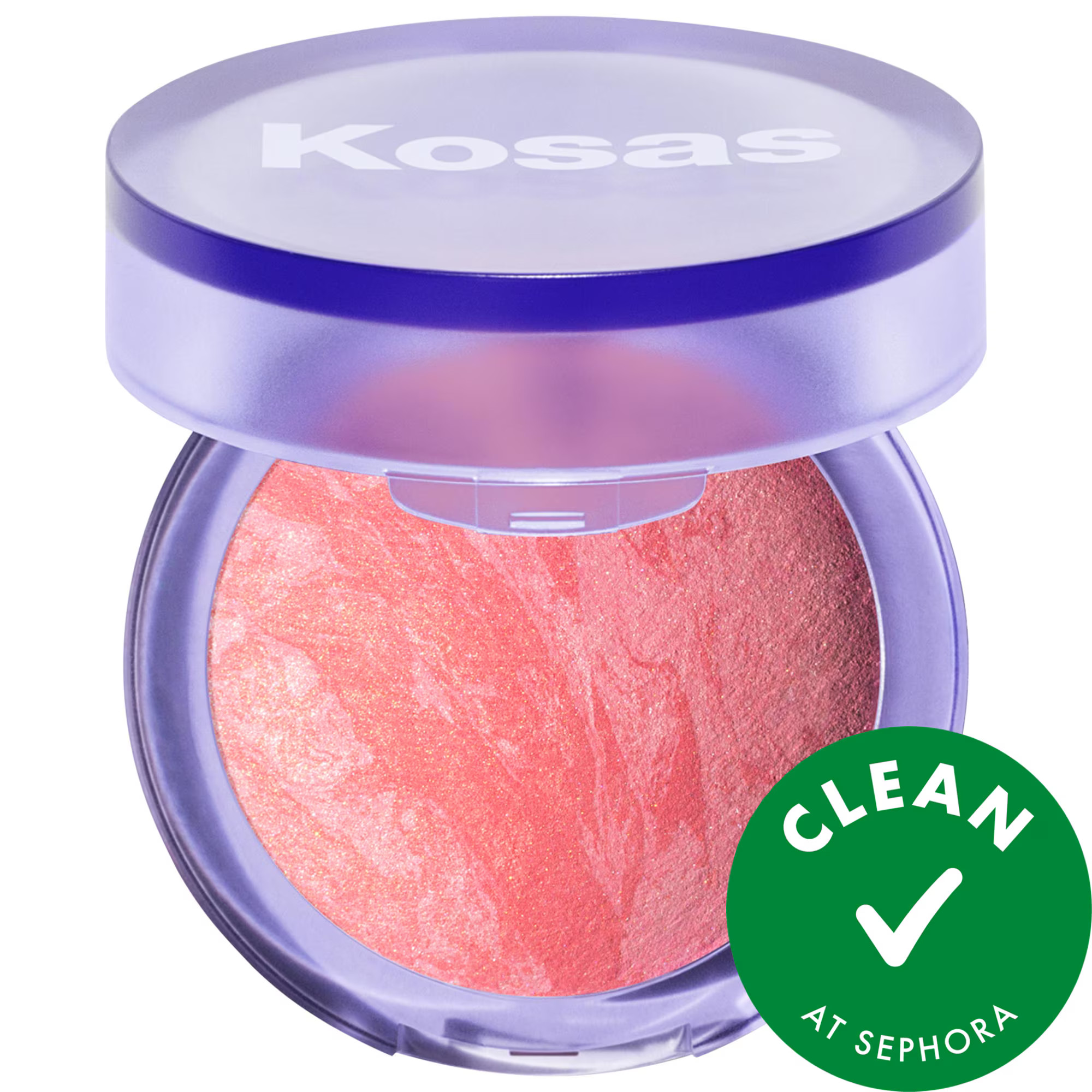 Kosas Blush is Life Baked Talc-Free Dimensional + Brightening Blush Blissed 0.16 / 4.5 g | Sephora (US)