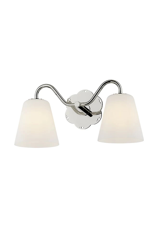 Leonella Double Bath Vanity Sconce | Anthropologie (US)