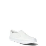 No Boundaries Twin Gore Canvas Slip On Sneakers, Wide Width Available, Women's | Walmart (US)