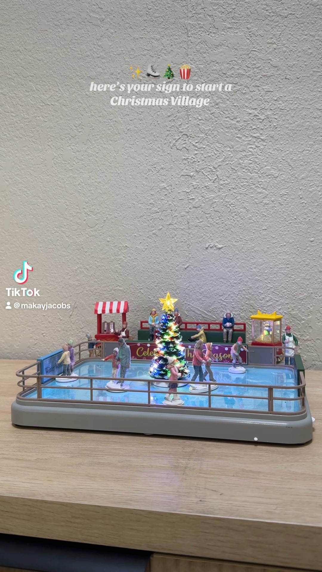 Christmas Village. Ice Skating Rink  

#LTKHome #LTKHoliday #LTKSeasonal