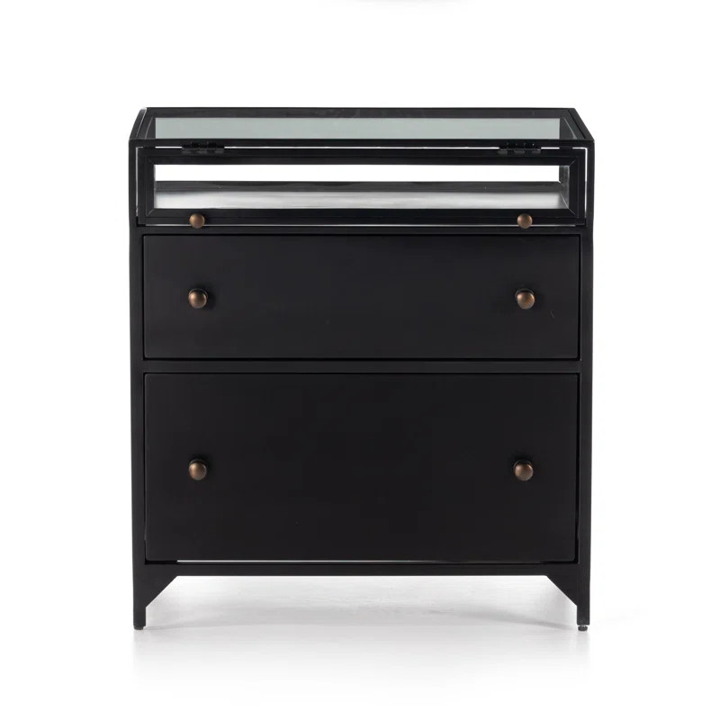 Shadow Box 2 - Drawer Nightstand | Wayfair North America