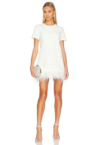 LIKELY Jeweled Marullo Dress in White from Revolve.com | Revolve Clothing (Global)
