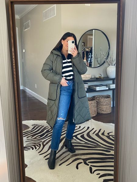 Fall/winter outfit ideas! My coat is on sale. 

#LTKstyletip #LTKunder100 #LTKSeasonal