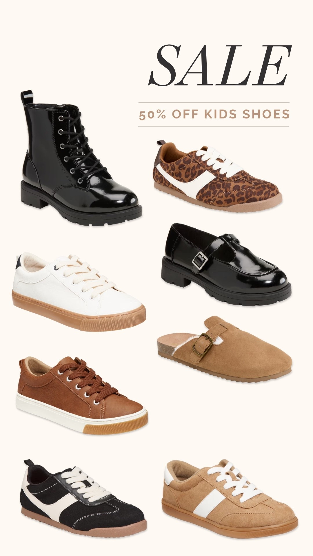 50% off kids shoes!

#LTKKids #LTKmomlife #LTKSeasonal