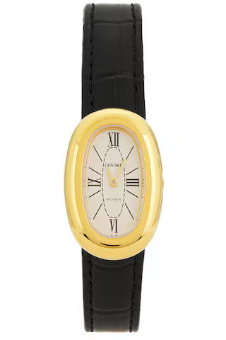 Bridgette Watch in White & Black Croc | Revolve Clothing (Global)