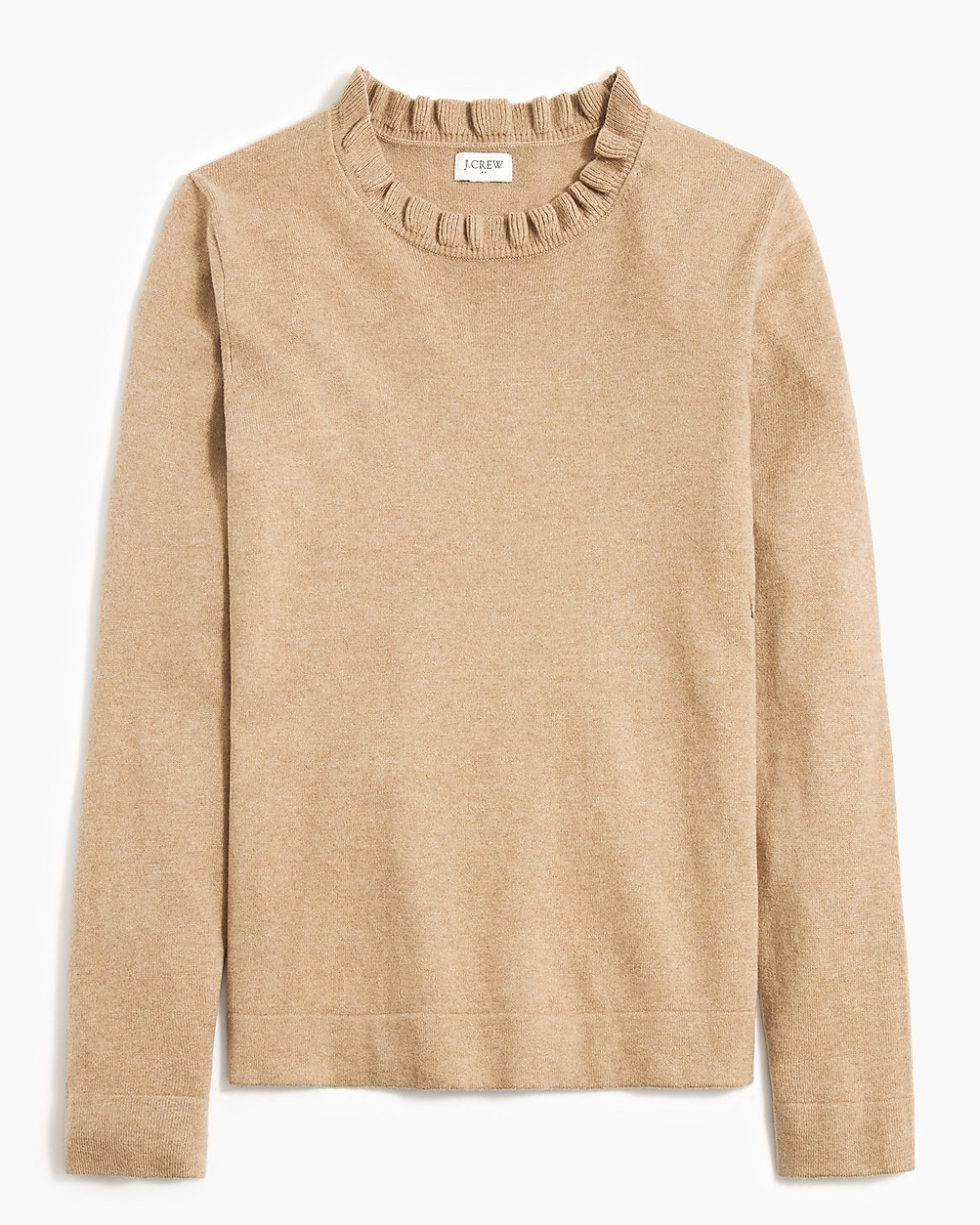 Ruffleneck sweater | J.Crew Factory