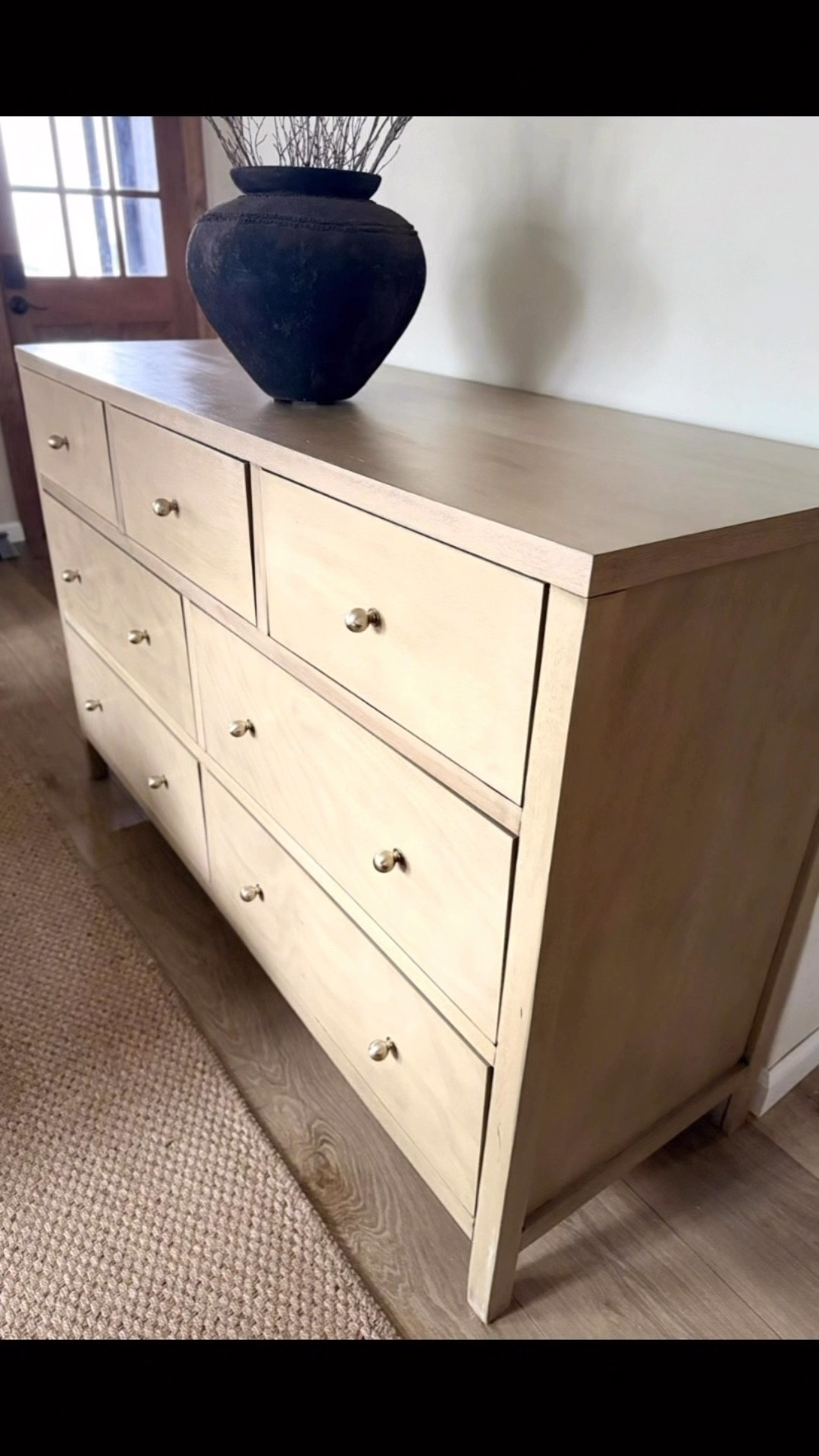 Refinishing veneered furniture 

#LTKHome