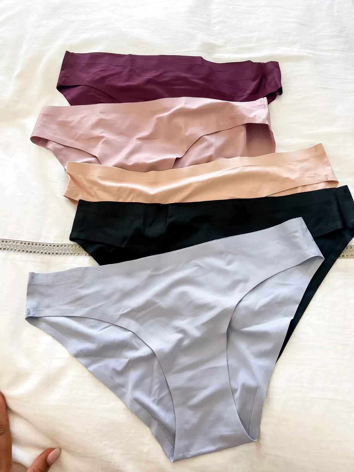 10 Pack Cotton Bikini Underwear for Women,Seamless Panties for