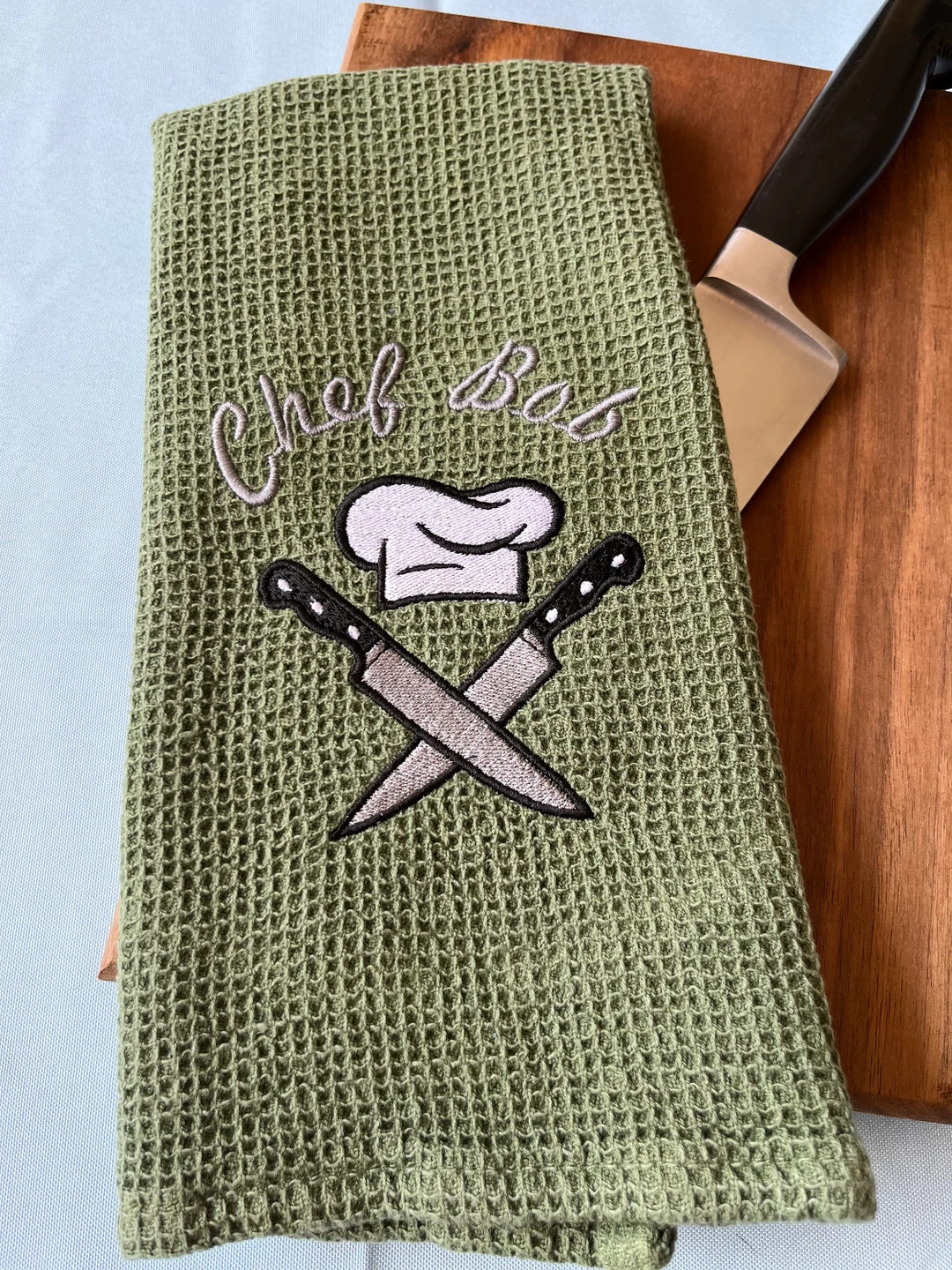 Personalized Chef Dish Towel Personalized Chef Tea Towel - Etsy | Etsy (US)