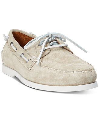 Polo Ralph Lauren Men's Merton Suede Boat Shoe - Macy's | Macy's