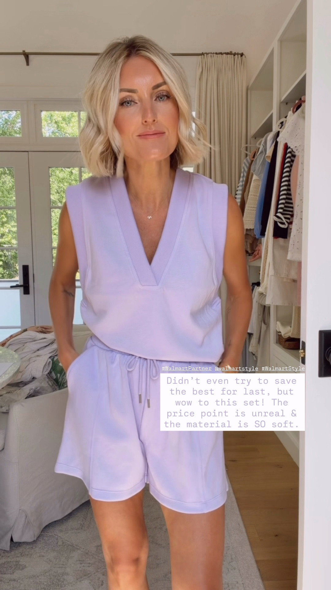 Umm let’s talk about this matching set! I’m obsessed with the fit & with this color for spring! It’s comfortable! Wearing XS in top & S in shorts! #WalmartPartner @WalmartStyle #WalmartStyle

Loverly Grey, Walmart, matching set, loungewear, lounge set, spring outfit, summer outfit 

#LTKSeasonal