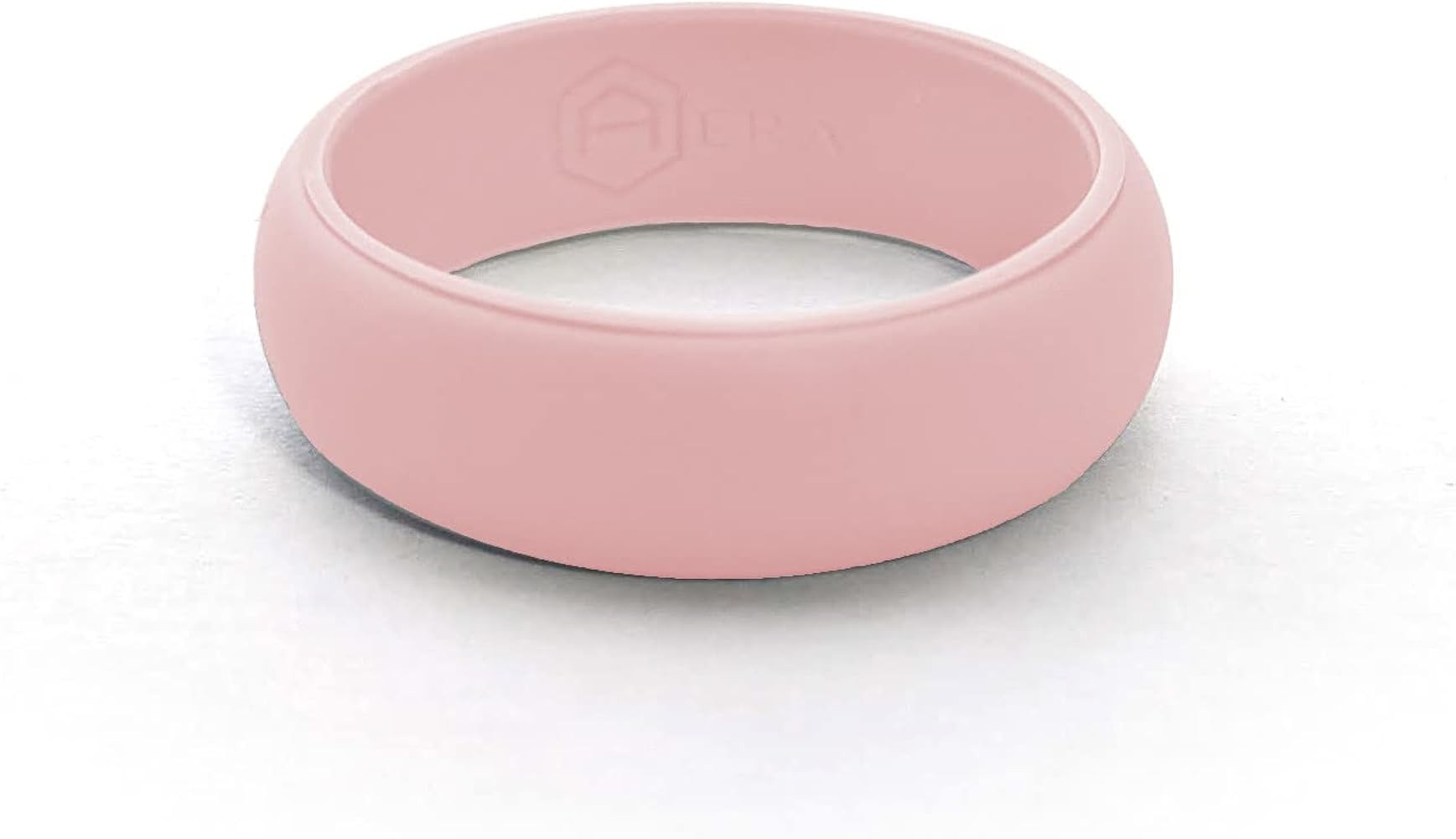 AERA Silicone Wedding Ring Band for Women - Thin, Breathable, Classic Design Rubber Ring (Size 4-... | Amazon (US)