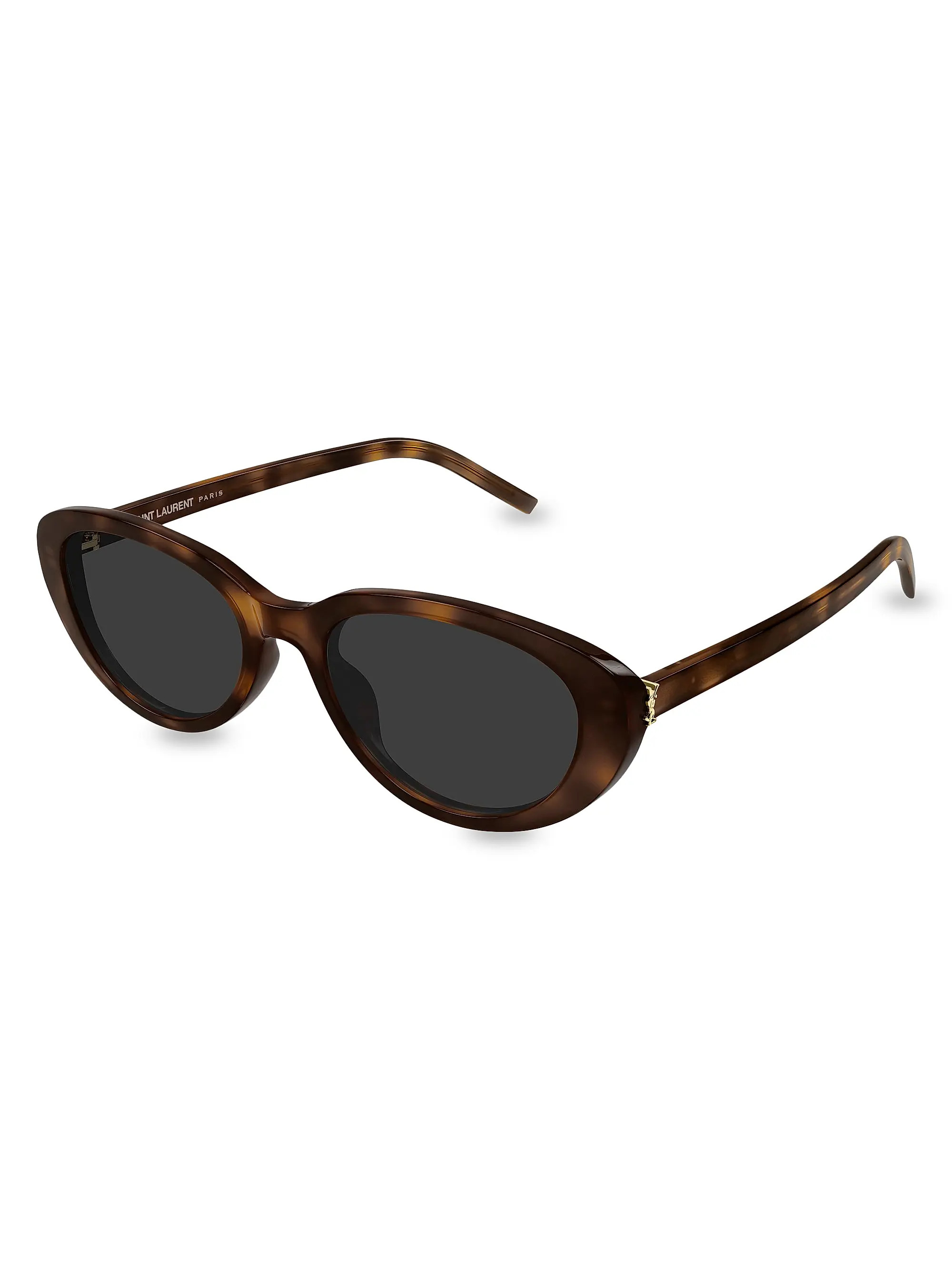 Saint Laurent 55MM Oval Sunglasses | Saks Fifth Avenue | Saks Fifth Avenue