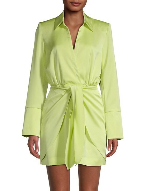 Reidun Blazer Wrap Minidress | Saks Fifth Avenue