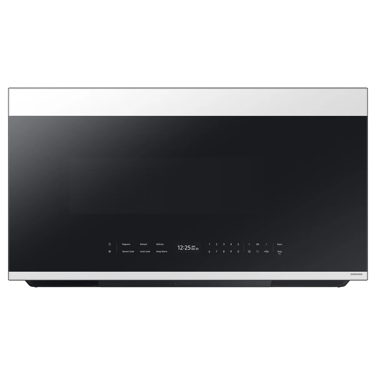 Samsung Bespoke Over-the-Range Microwave 2.1 cu. ft. with Auto Dimming Glass Touch Controls ME21D... | Wayfair North America