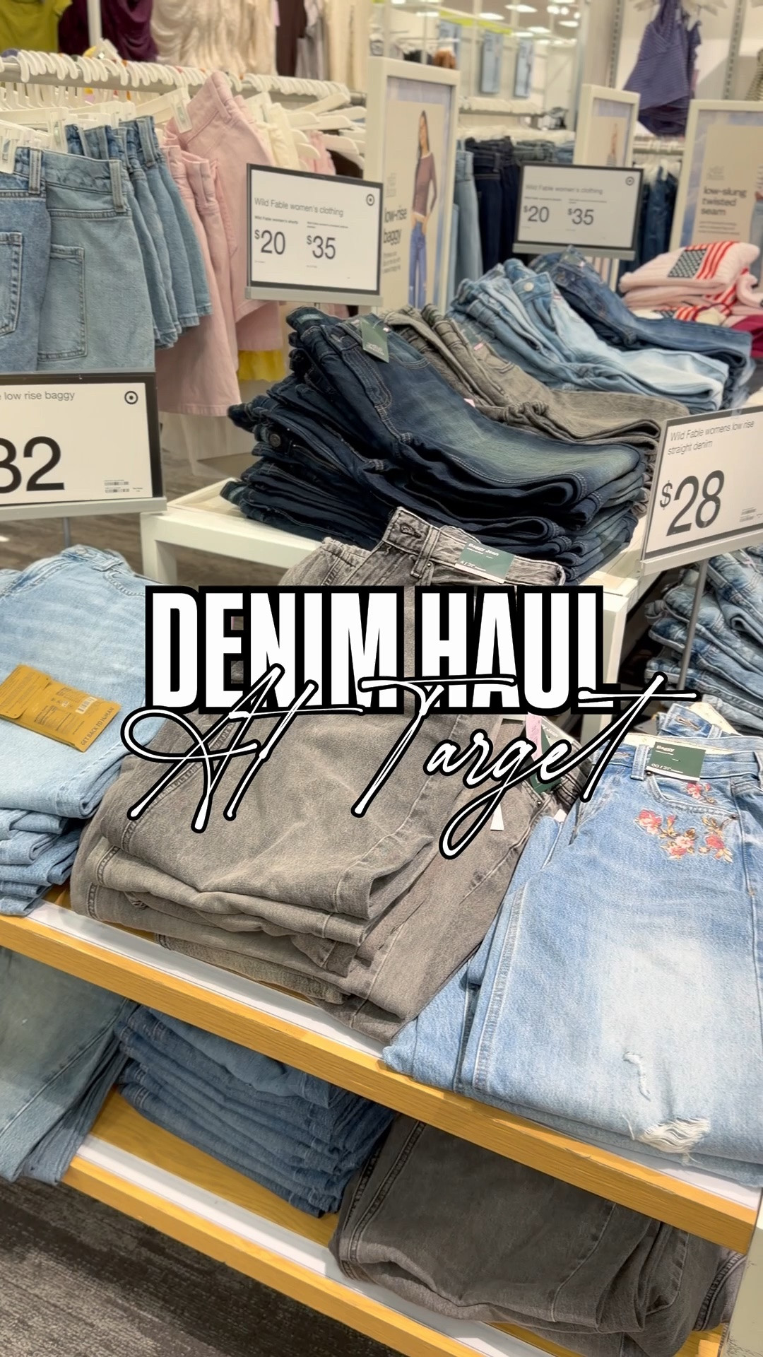 Target Denim Haul!! A couple of pairs aren’t available online yet but I’ll keep you posted. 🛍️

#LTKSeasonal