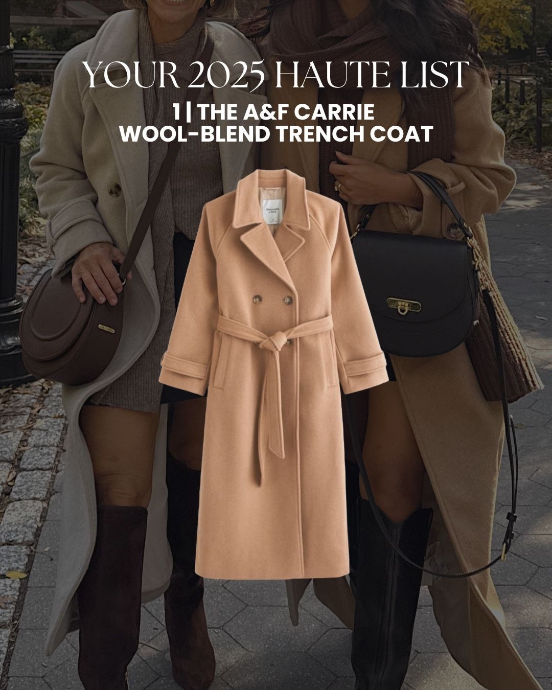 Coming in at number 1 of my most-loved items is this wool blend trench coat from @abercrombie! Comes in more colors and is currently on sale! #coat #wintercoat

#LTKHoliday #LTKPetite #LTKSaleAlert