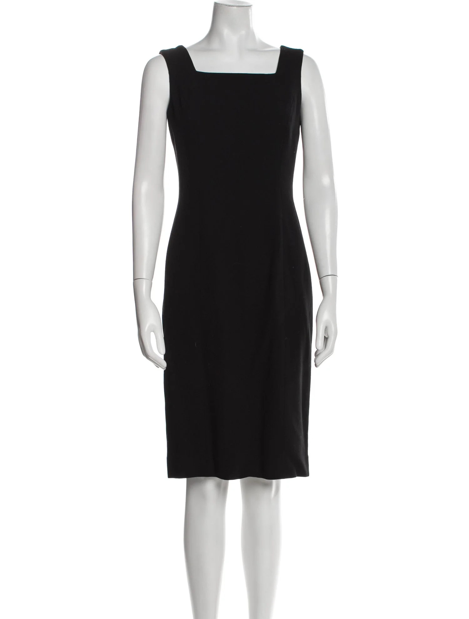 Wool Knee-Length Dress | The RealReal