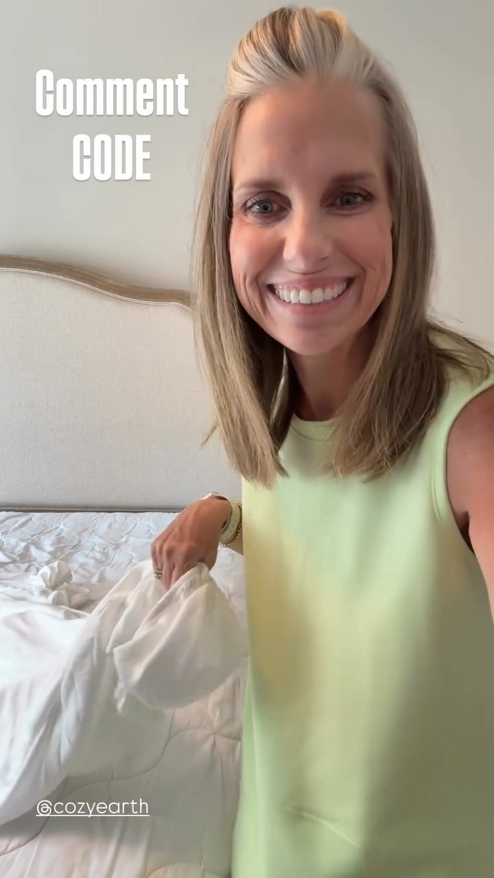 Use code LISABOGO for Buy One, Get One FREE sheets at Cozy Earth. Use CE-COAST for 20% off everything else  
Use LISAXSPANX on your first Spanx order. I love this super cute and super comfy shorts set. Wearing smalls

#LTKgrwm #LTKootd #LTKOver40