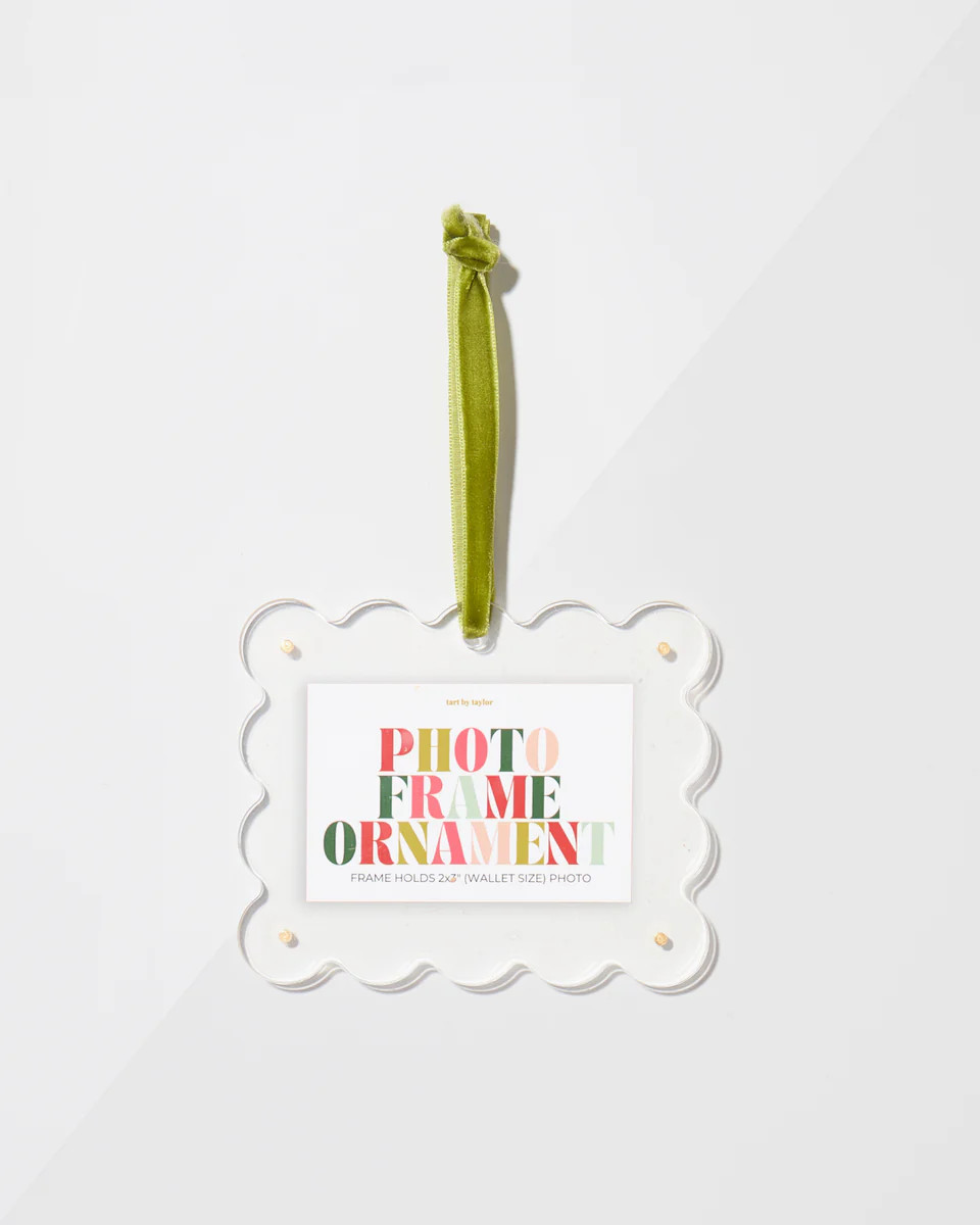 Clear Frame Ornament | Tart By Taylor