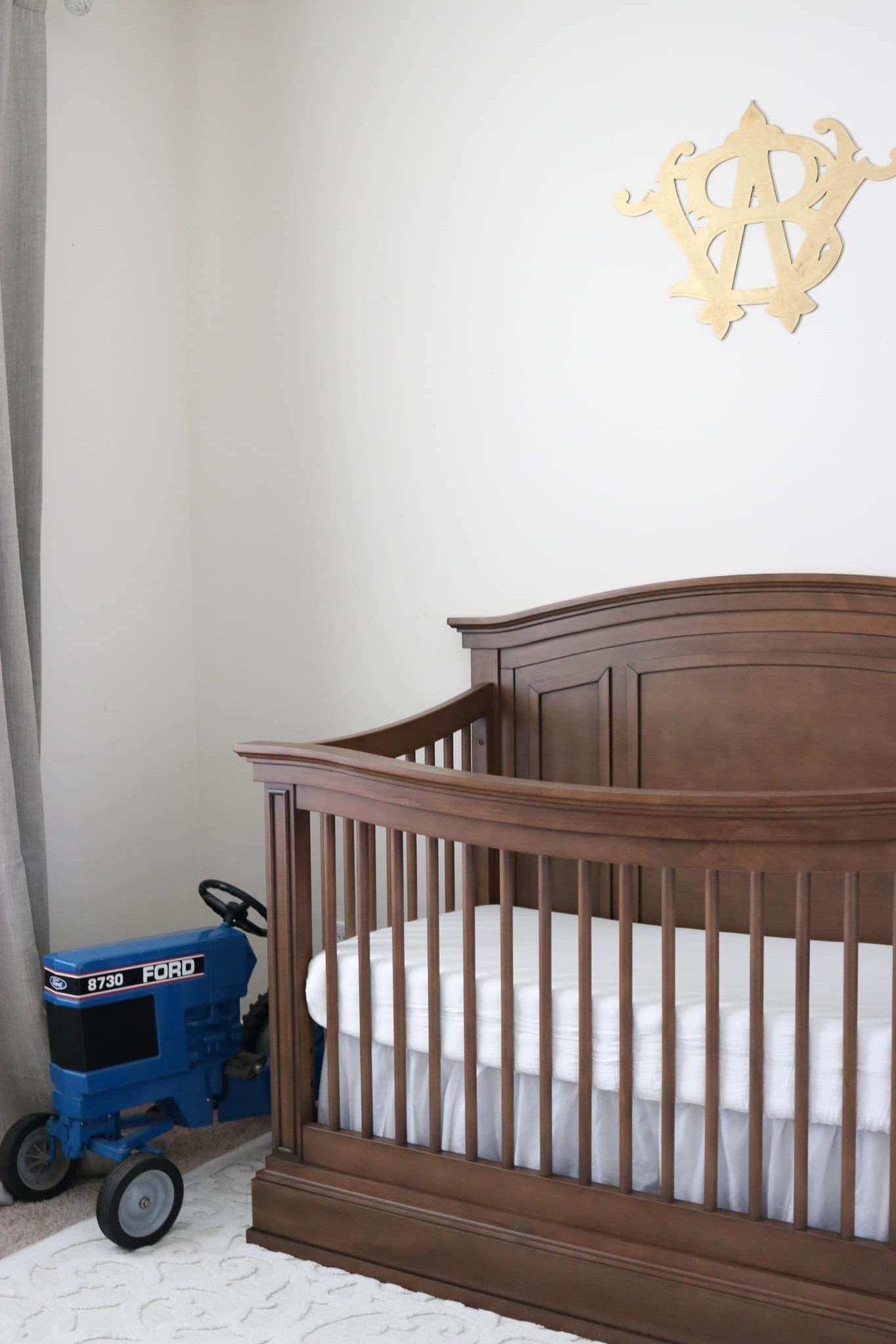 Sharing more nursery views over the next few days!  I love our custom monogram, wooden piece above his crib. I’ve also linked the acrylic version which I may also be adding to my cart as well 😅 

#LTKfamily #LTKbaby