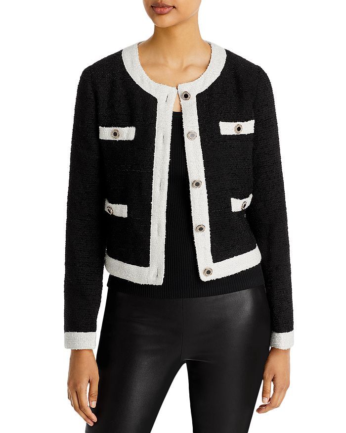 AQUA Tweed Cropped Jacket - 100% Exclusive  Back to Results -  Women - Bloomingdale's | Bloomingdale's (US)