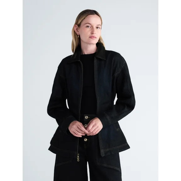 Scoop Women's and Women's Plus High Rise Tapered Leg Pants, 30'' Inseam, Sizes 0-28W | Walmart (US)