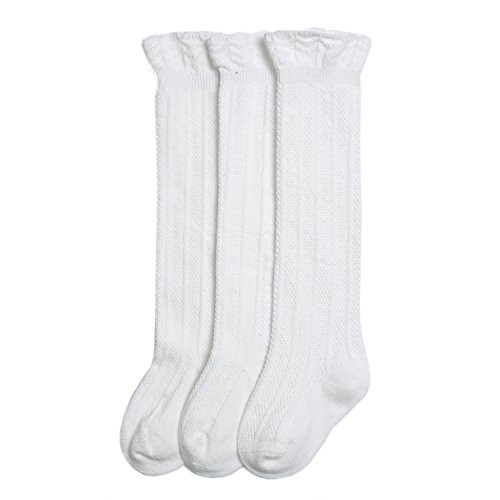 EPEIUS Baby Girls Boys Uniform Knee High Socks Tube Ruffled Stockings Infants and Toddlers (Pack ... | Amazon (US)