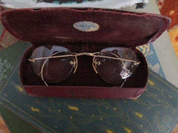 Antique Spectacles Artcraft Rimless 1/10 12K GF Frames and - Etsy | Etsy (US)