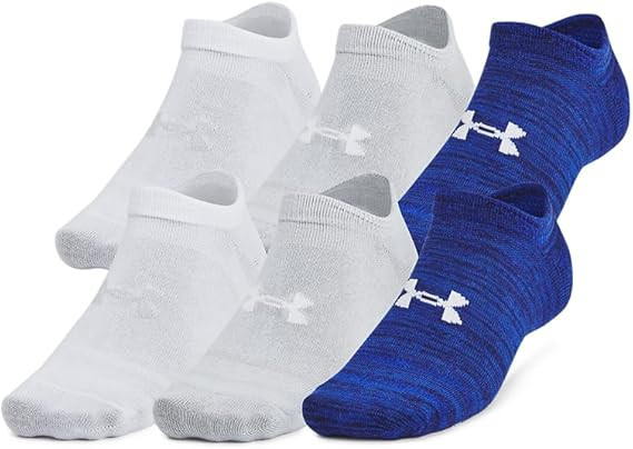 Under Armour Unisex Adult Essential No Show Socks (6 Pairs) | Amazon (US)