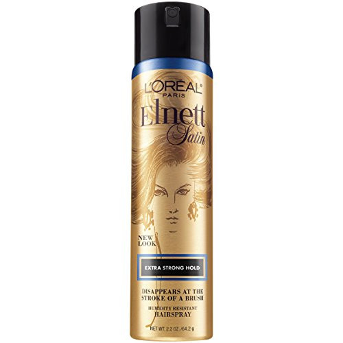 L'Oreal Paris Elnett Satin Hairspray Extra Strong Hold (Travel Size), 2.2 Ounce | Amazon (US)