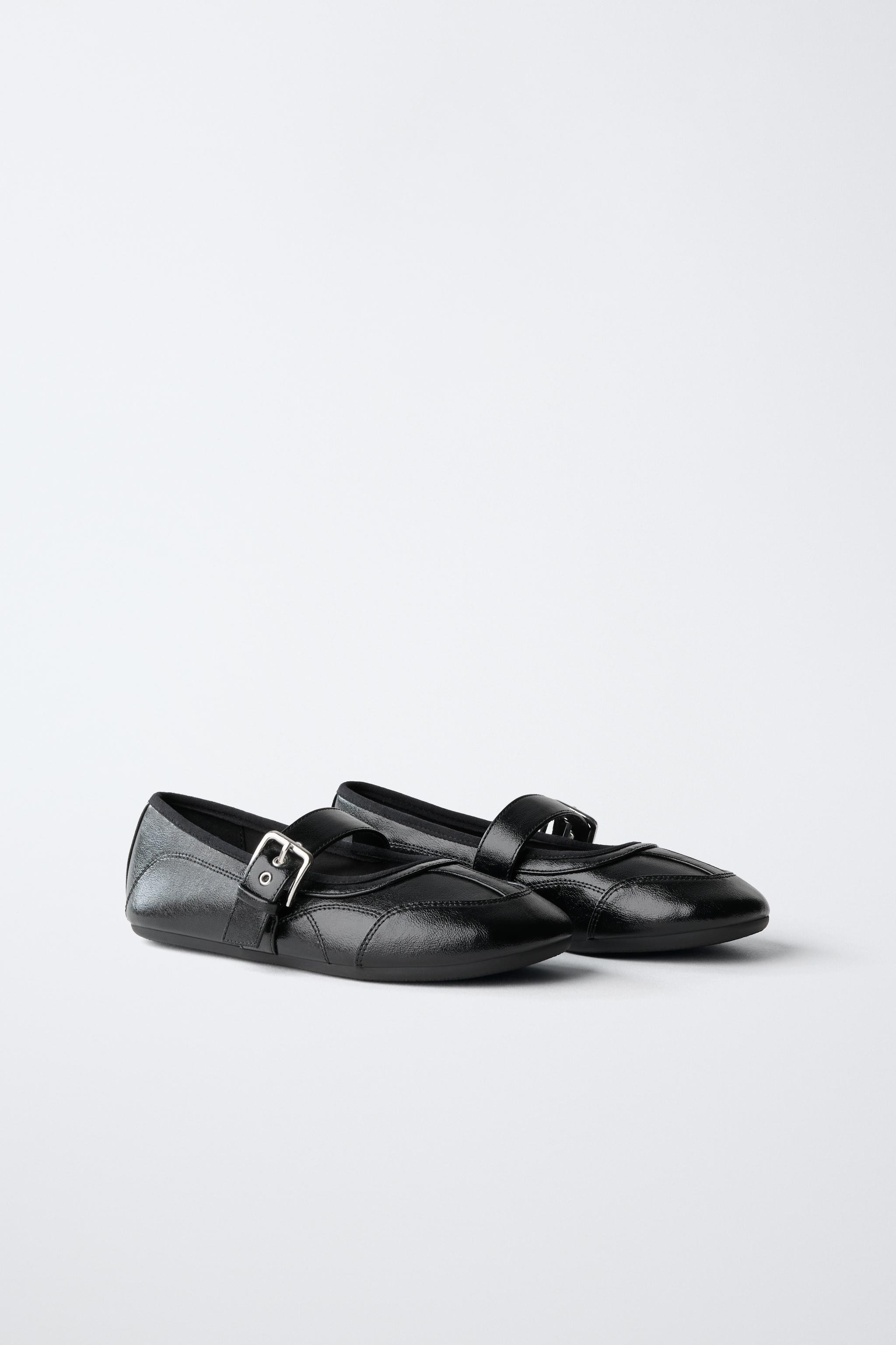 BUCKLE BALLET FLATS | Zara US