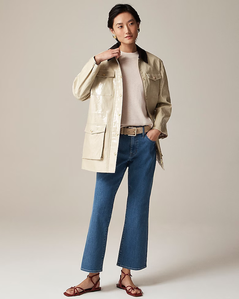Mid-rise kickout jean | J. Crew US
