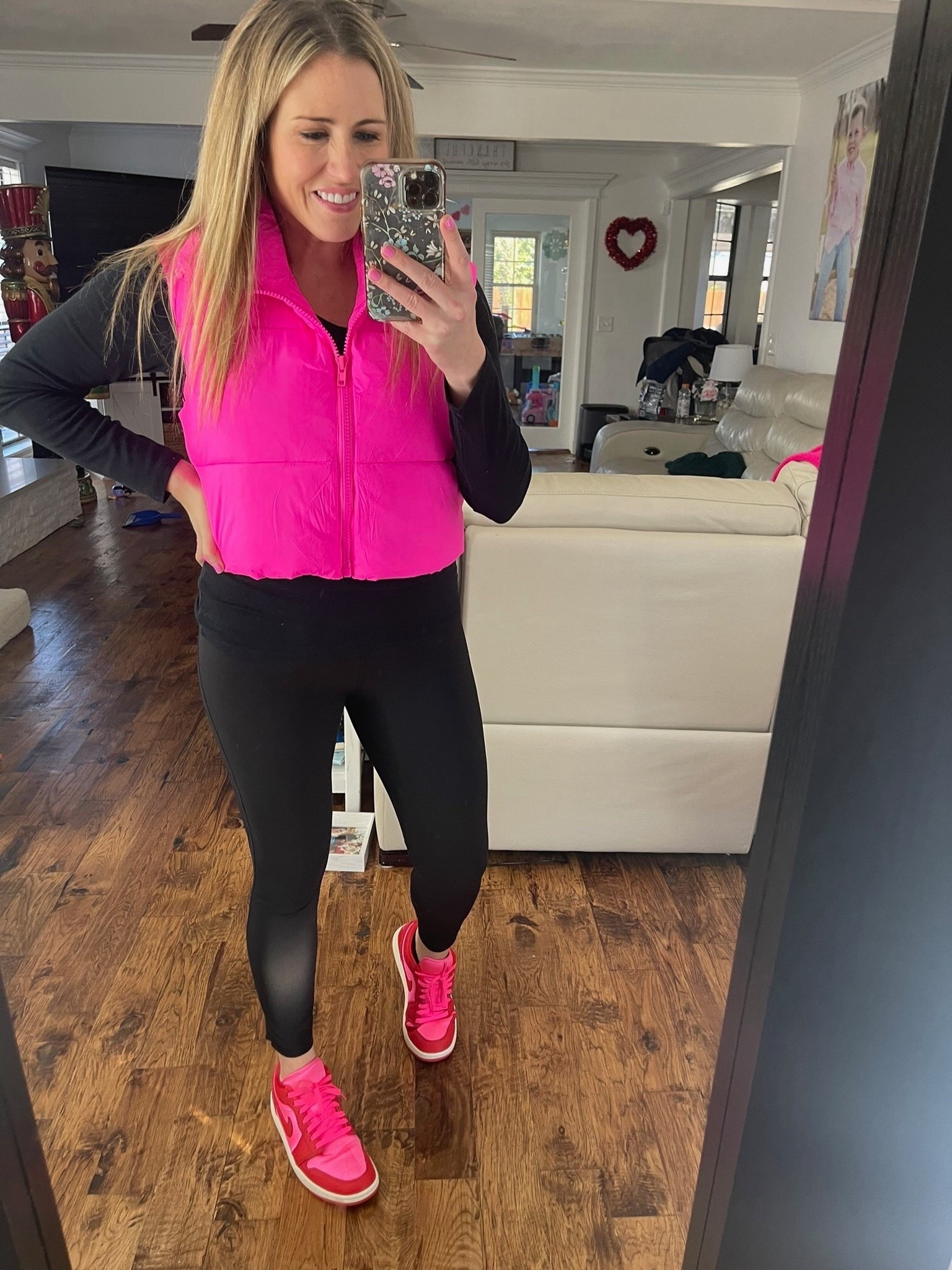 Outfit of the day! This vest is perfect for winter walks or a for an extra pop of color! 

#LTKootd #LTKfitnessgoals #LTKSeasonal