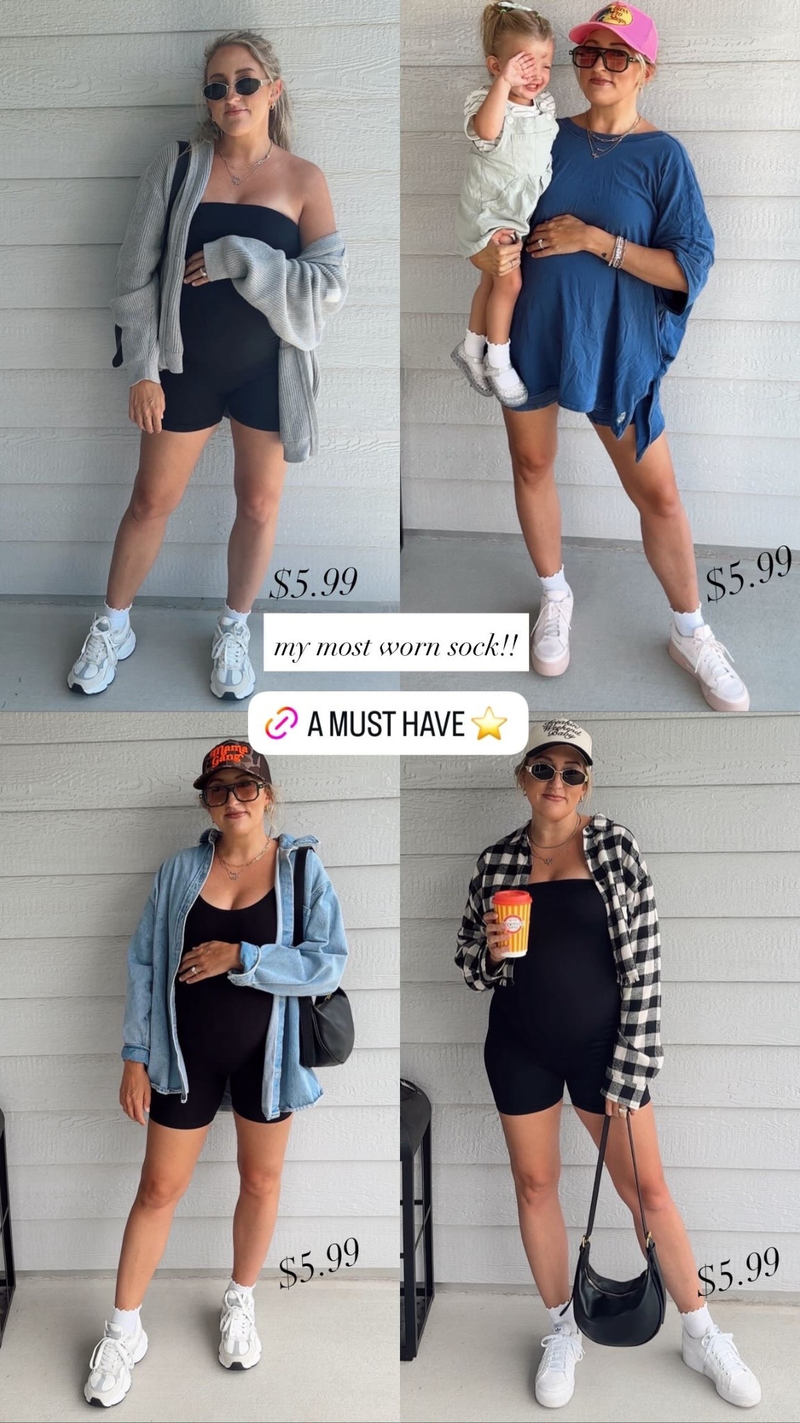 My most worn sock! so stylish and adds the perfect touch to any outfit! i wear these socks almost everyday! 

#momootd #fashion #styleootd #ootd #whatiwore 
#currentlywearing #fashionblogger #onlineshopping #LTK #liketoknowit #womensfashion #everydaystyle #casualstyle #postpartum #amazonfashion #amazontrends #outfitinspo #momstyle #ootd #styleinspo #amazon #amazonstyle  #amazonfinds #fyp #outfitinspo #iowa #foryoupage 

#LTKmomlife #LTKootd #LTKSaleAlert