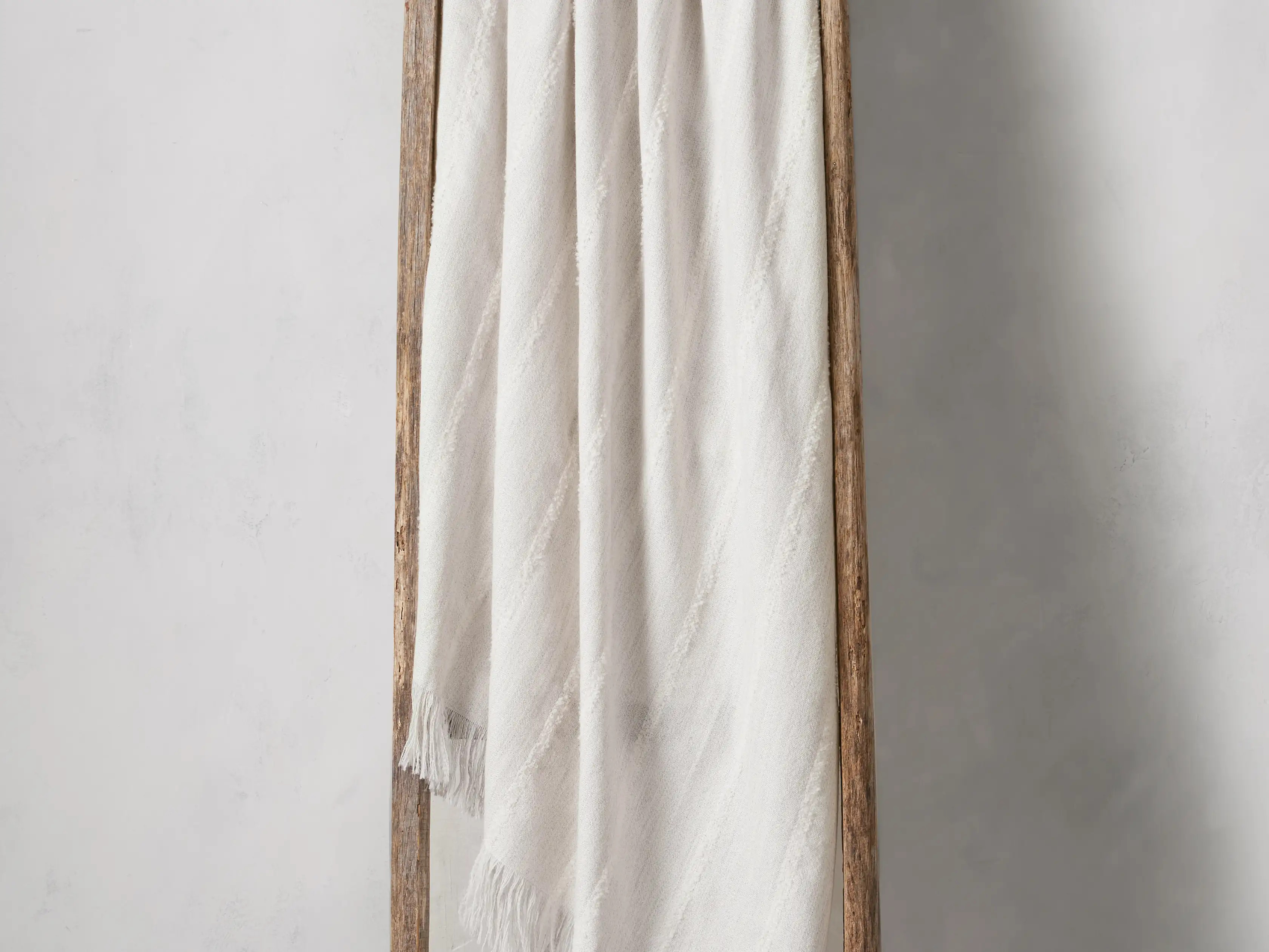 Alpaca Striped Throw | Arhaus