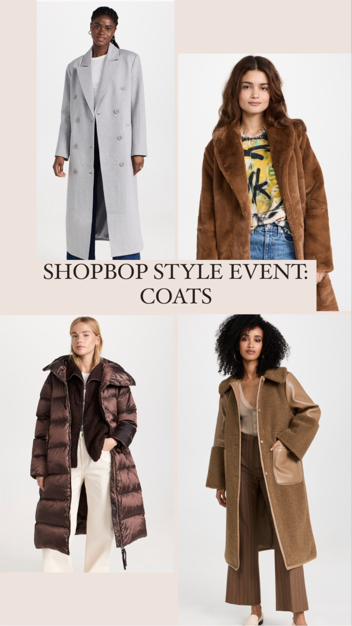 Shopbop Style Event Coats
Fall Coats


#LTKstyletip #LTKsalealert #LTKSeasonal