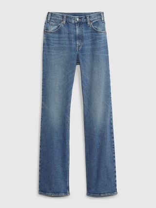 Mid Rise '90s Loose Flare Jeans with Washwell | Gap (CA)