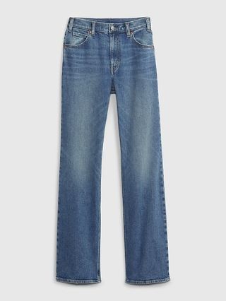 Mid Rise &#x27;90s Loose Flare Jeans with Washwell | Gap (CA)