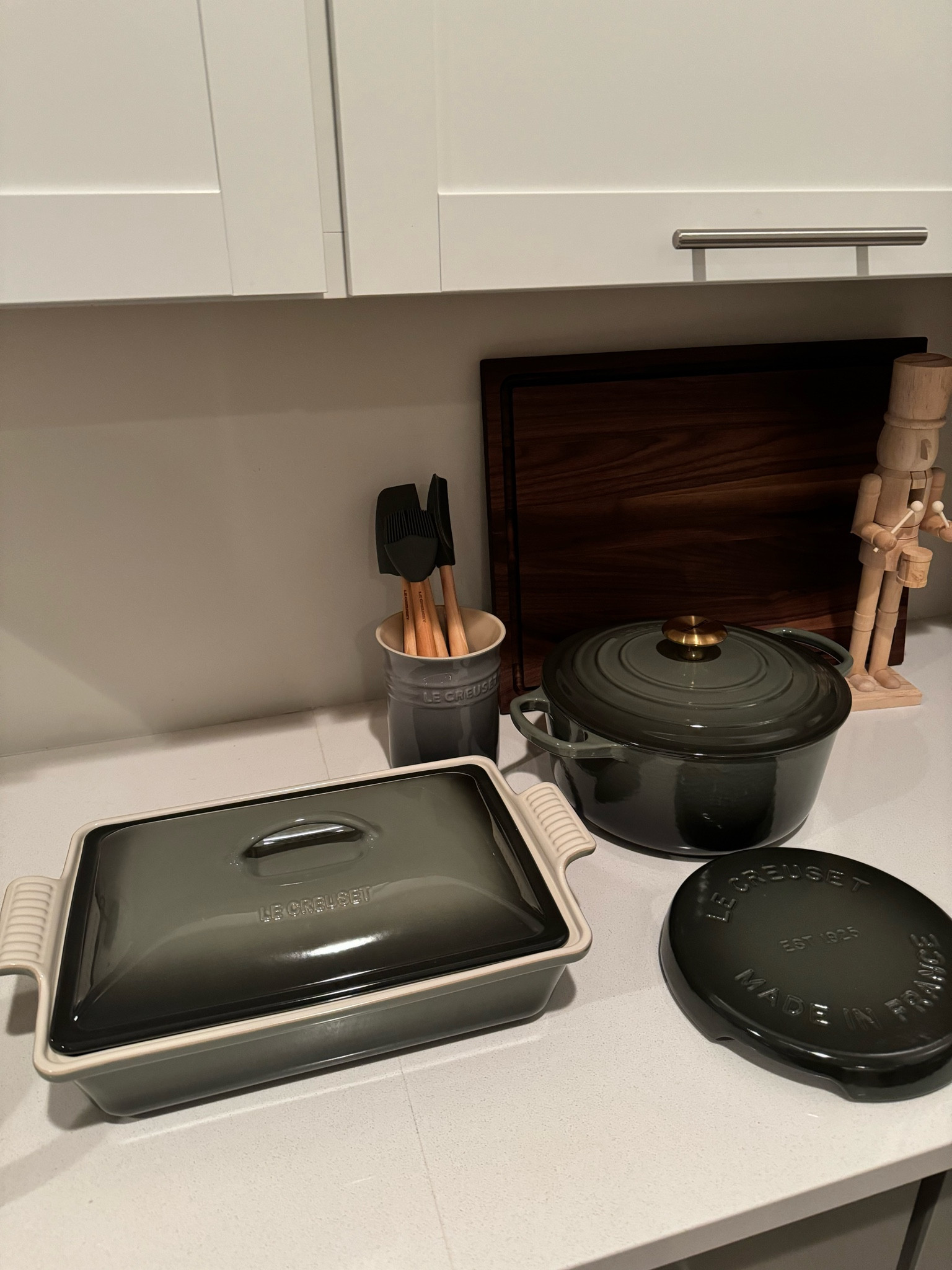 in love with my new le cruset set 😍 this green color is everything!! 

#LTKhome