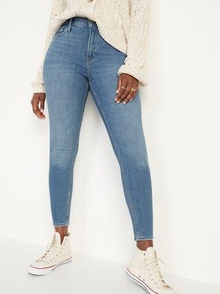 High-Waisted Rockstar Super Skinny Jeans for Women | Old Navy (US)