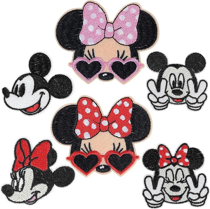Iron On Embroidered Patches, Cute Decorative Sewing Patches Cartoon Animal DIY Appliques for T-Sh... | Amazon (US)