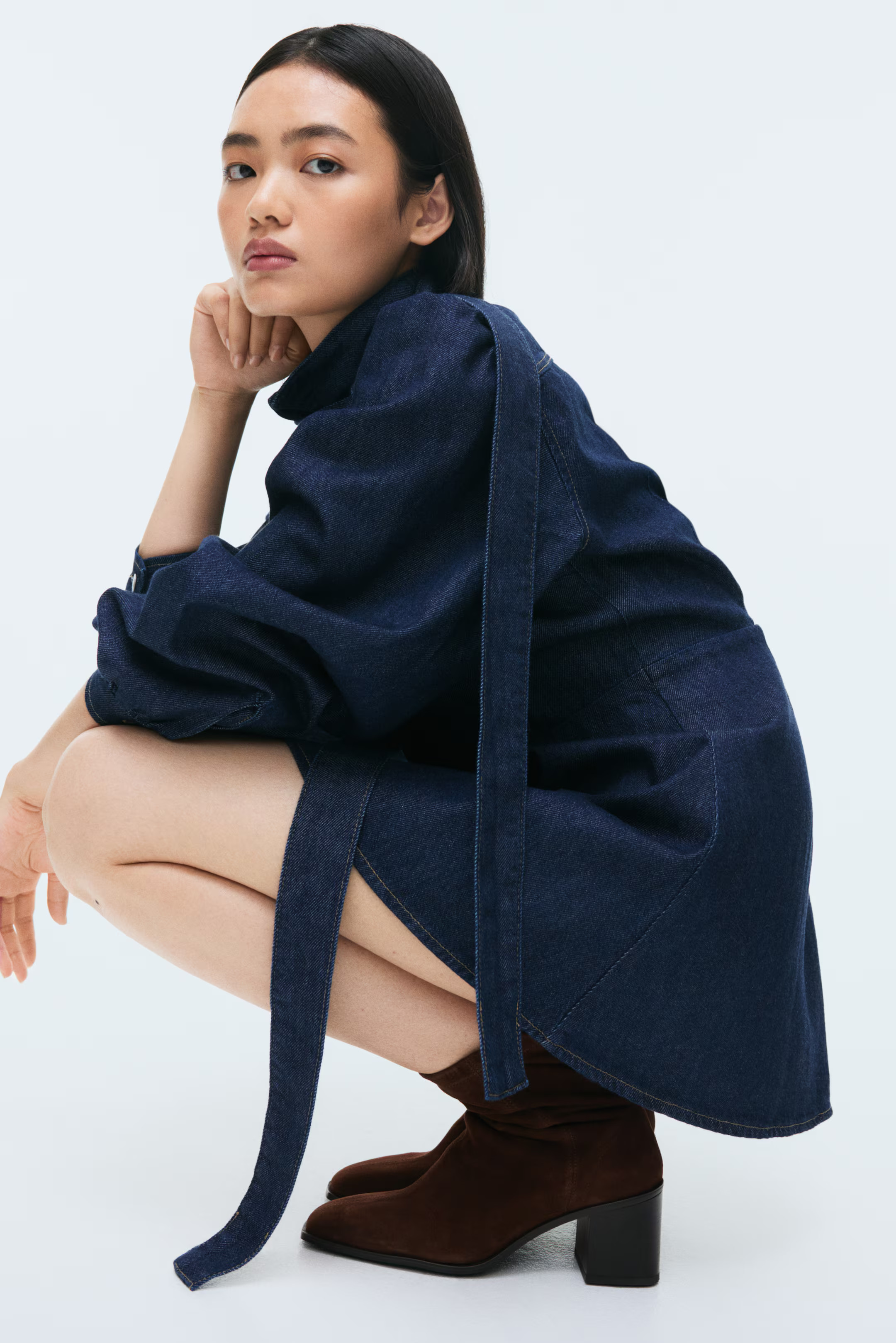 Leather Ankle Boots | H&M (US + CA)