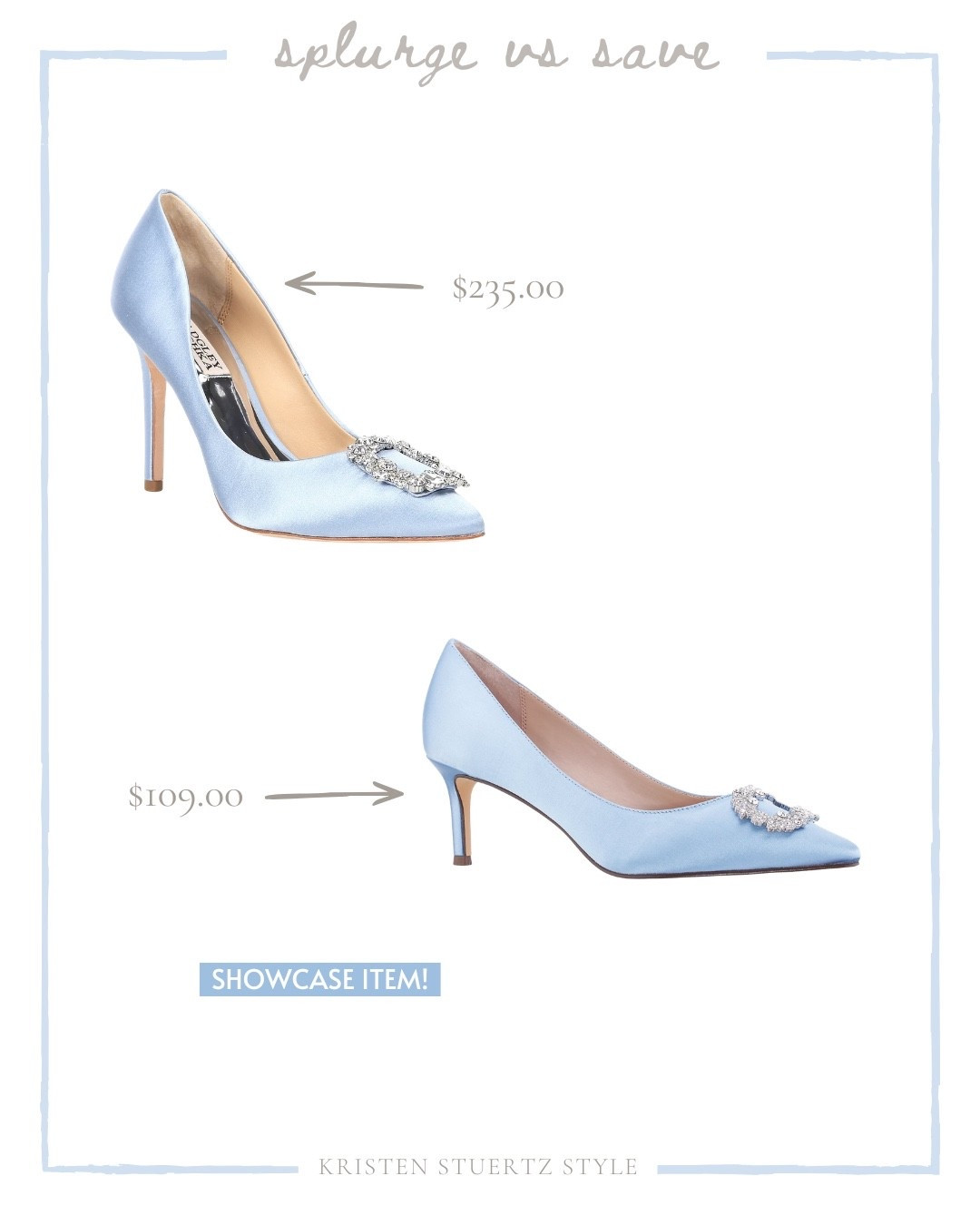 If you’re looking for something blue…I have two beautiful options in two price points. Either way, these blue saying shoes are perfect for your spring evening wear!

#ltkshoecrush 

#LTKOver40 #LTKWedding #LTKSeasonal