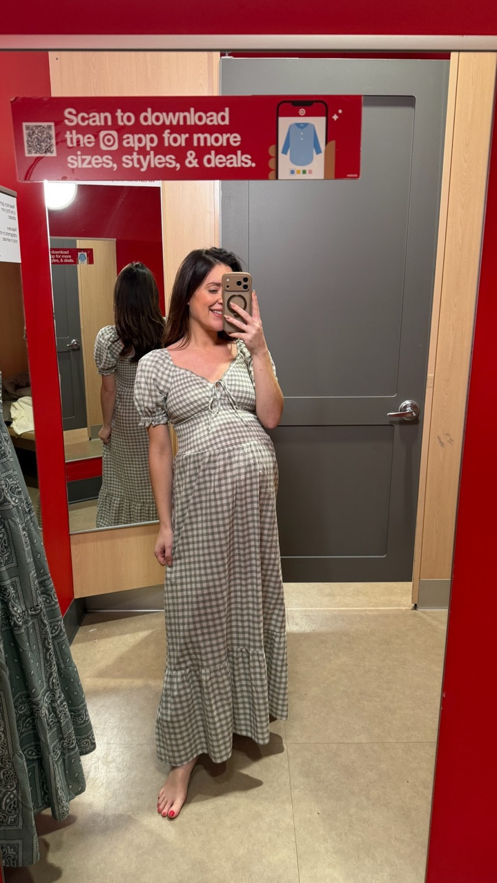 Target smocked dress on sale! I sized up to a small for the bump. Would be cute for Easter! 

#LTKSaleAlert