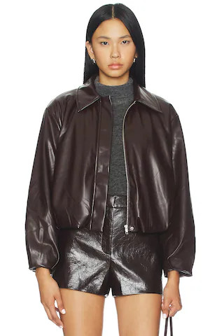 ASTR the Label Raevin Jacket in Brown. - size XL | Revolve Clothing (Global)